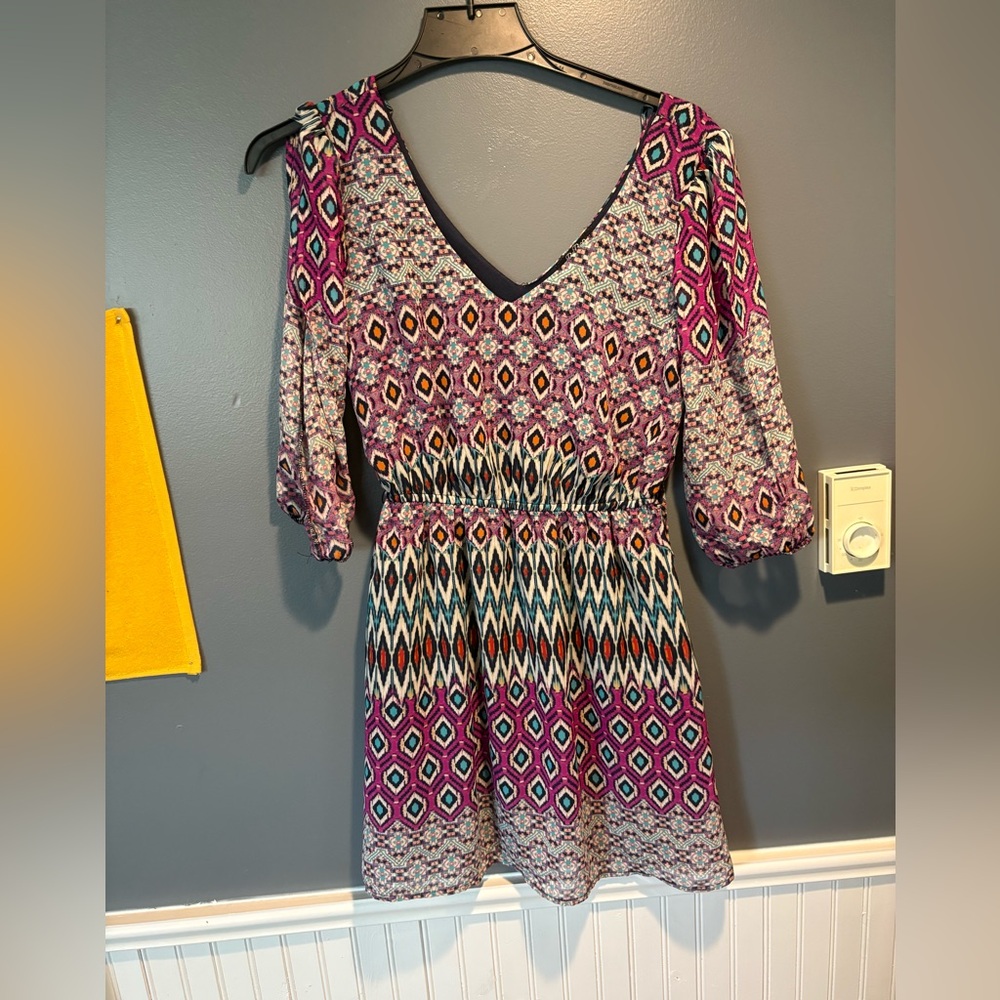 BeBop Boho Print Dress Size Small 💥Buy 2 Get 1 Free💥